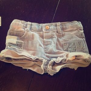 Zara baby girl shorts 12-18